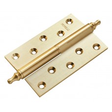 Петля MORELLI латунная разъёмная с короной MB 120X80X3.5 SG R C Цвет - Матовое Золото Петля MORELLI латунная разъёмная с короной MB 120X80X3.5 SG R C Цвет - Матовое Золото