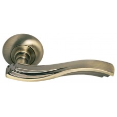 Дверные ручки Morelli "МИРАЖ" MH-14 MAB/AB Цвет - Матовая античная бронза/античная бронза Дверные ручки Morelli "МИРАЖ" MH-14 MAB/AB Цвет - Матовая античная бронза/античная бронза