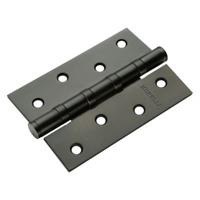 Петля MORELLI стальная универсальная MS 100X70X2.5-4BB BL Цвет - Черный