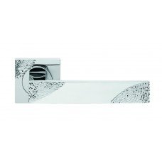 Дверные ручки Morelli Luxury "MIRROR HM" CRO/2 Цвет - Хром
